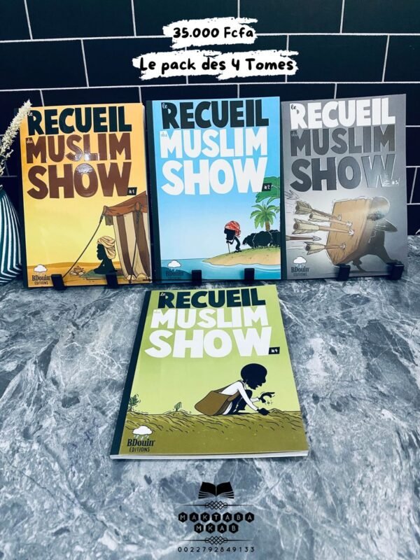 Pack RECEUIL DU MUSLIM SHOW 4 TOMES