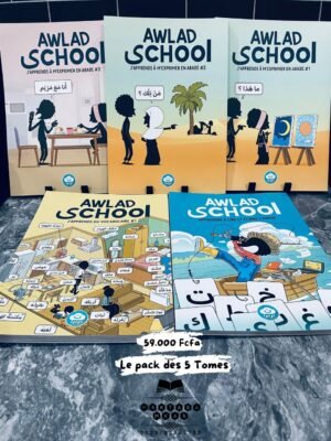 Pack AWLAD SCHOOL 5 TOMES